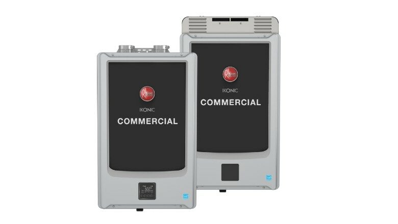 Rheem Ikonic Commercial Tankless water heater line