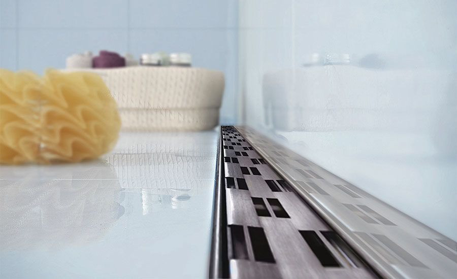 Bathroom Design Idea - Include A Linear Shower Drain