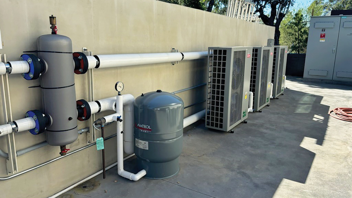 Outdoor commercial boiler system