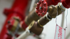 Red Inspectors Valve