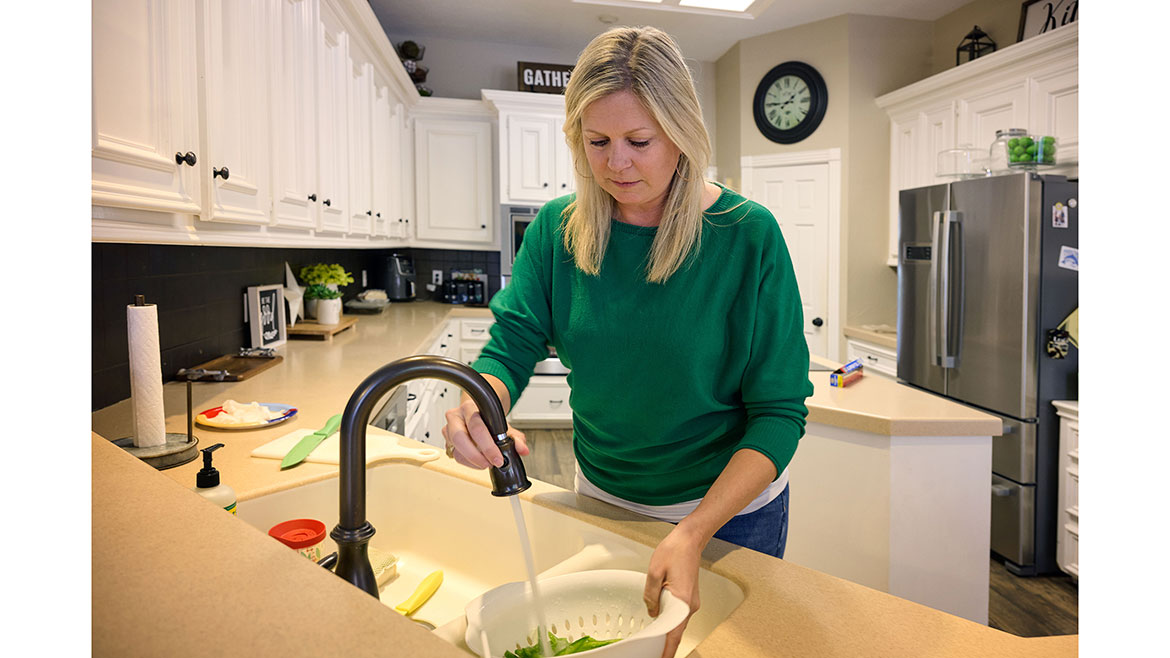 Stansifer home kitchen.