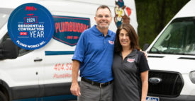 Jerome and Sue Sabol, owners of Plumb Works Inc.