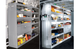 American Van high contour shelving