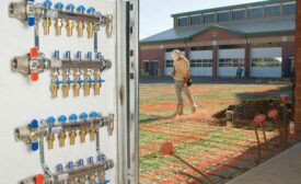 installation of thousands of feet of Watts Radiant Onix tubing