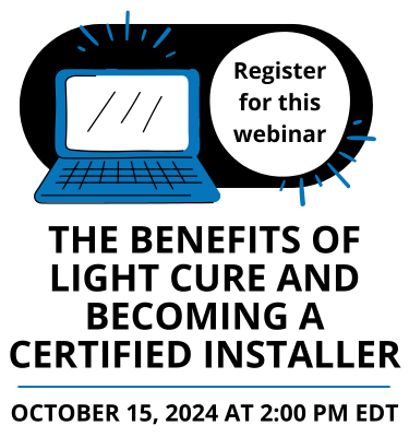 PM Hammerhead October 15 Free Webinar: The Benefits of Light Cure and Becoming a Certified Installer