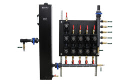 Geo-Flo flow center for geothermal heat pumps